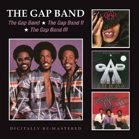 The Gap Band: The Gap Band / The Gap Band II / Gap Band III, 2 CDs