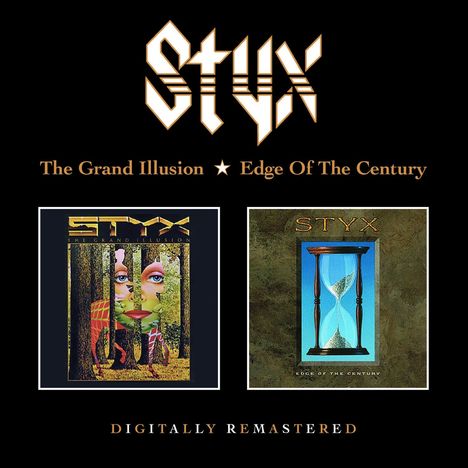 Styx: Grand Illusion / Edge Of The Century, 2 CDs