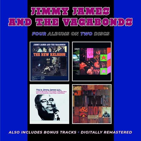 Jimmy James &amp; The Vagabonds: Four Albums On Two Discs, 2 CDs