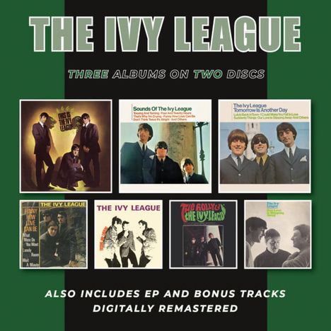 The Ivy League: Three Albums On Two Discs (+Bonus), 2 CDs