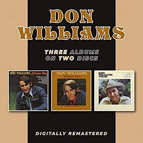 Don Williams: Volume One Two &amp; Three, 2 CDs