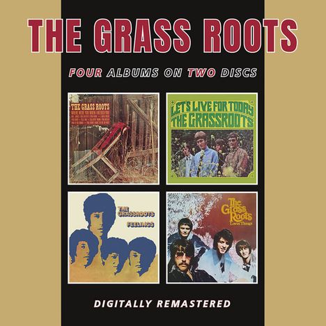 The Grass Roots: Four Albums On Two Discs, 2 CDs