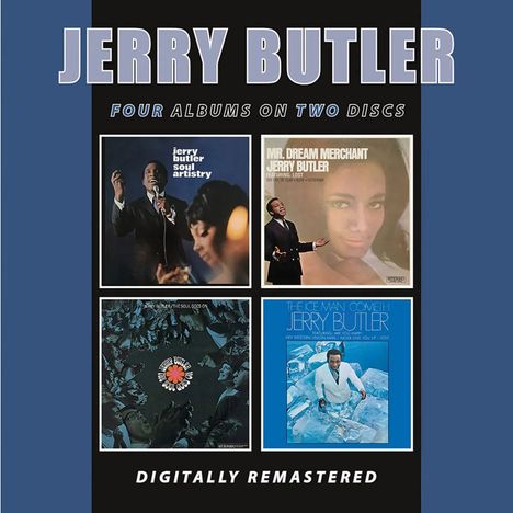 Jerry Butler: Four Albums On Two Discs, 2 CDs