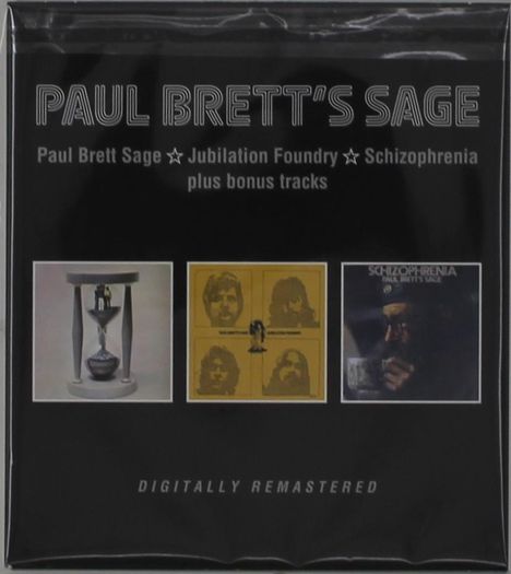 Paul Brett's Sage: Paul Brett Sage/Jubilation Foundry/Schizophrenia, 2 CDs