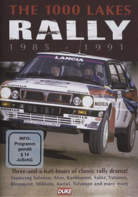 1000 Lakes Rally 1985-1991, DVD