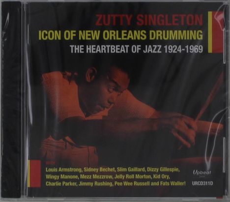 Zutty Singleton (1898-1975): Icon Of New Orleans Drumming: Heartbeat Of Jazz 1924 - 1969, 2 CDs