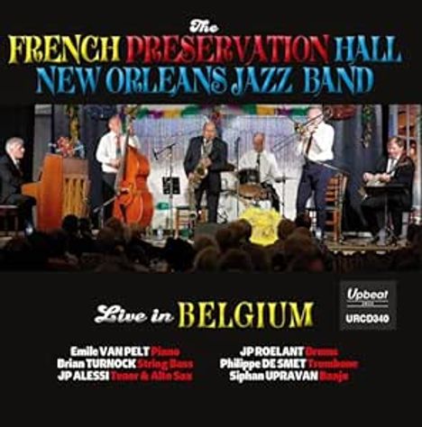 French Preservation Hall New Orleans Jazz Band: Live In Belgium, CD