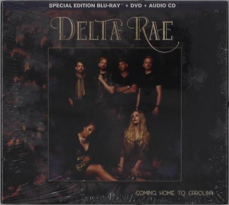 Delta Rae: Coming Home To Carolina, 1 CD, 1 DVD und 1 Blu-ray Disc