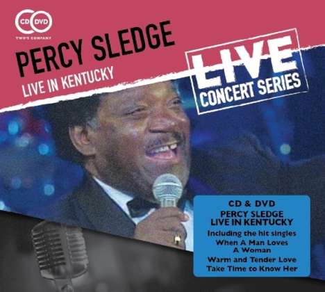 Percy Sledge: Live In Kentucky, 1 CD und 1 DVD