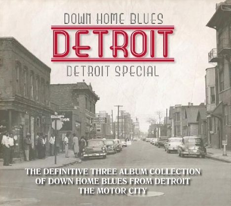 Down Home Blues Detroit, 3 CDs