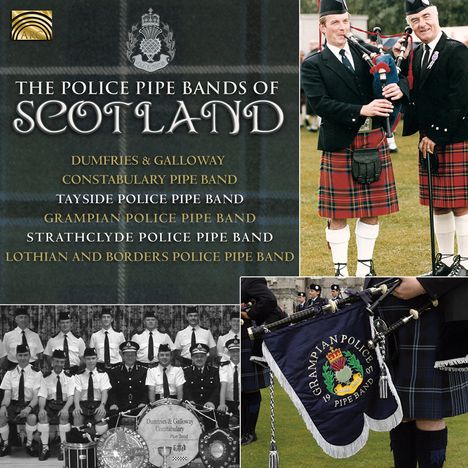 Unterhaltungsmusik/Schlager/Instrumental: The Police Pipe Bands Of Scotland, CD