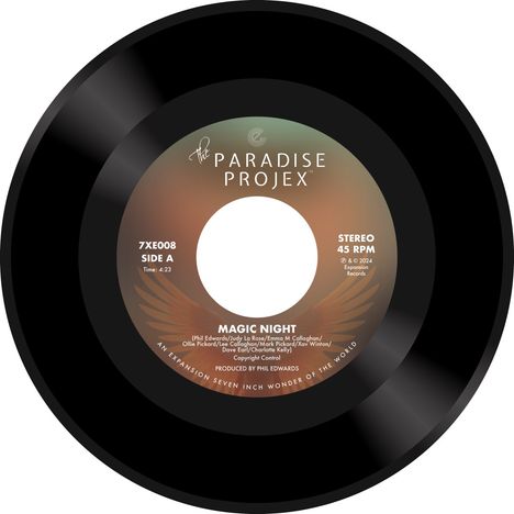 The Paradise Projexz: Magic Night / Someone Like You, Single 7"