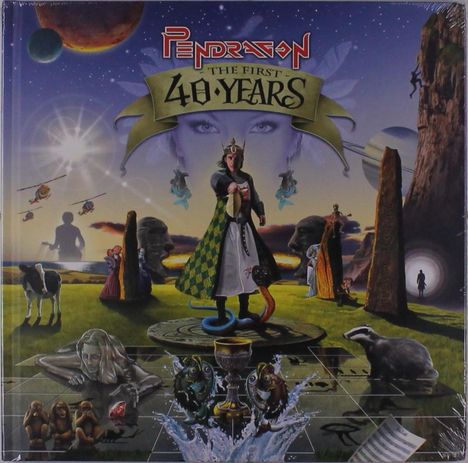 Pendragon: First 40 Years (Limited Edition), 5 CDs