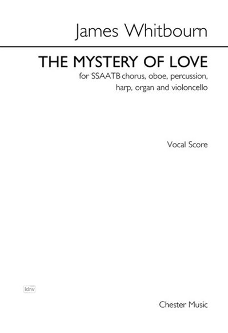 The Mystery Of Love, Gemischter Chor (SATB) mit Klavierbegleitung, Noten