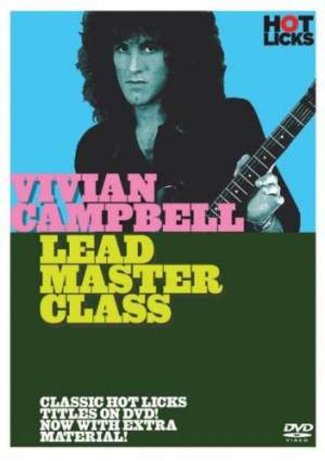 Vivian Campbell: Hot Licks: Vivian Campbell - Lead Master Class, Noten