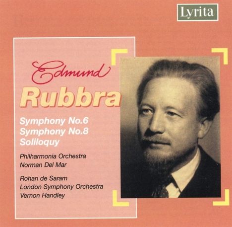 Edmund Rubbra (1901-1986): Symphonien Nr.6 &amp; 8, CD