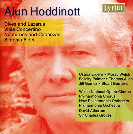 Alun Hoddinott (geb. 1929): Symphonie op.95 "Sinfonia Fidei", CD