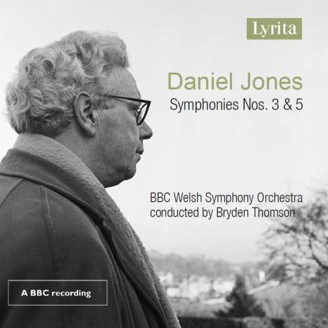 Daniel Jones (1912-1993): Symphonien Nr.3 &amp; 5, CD