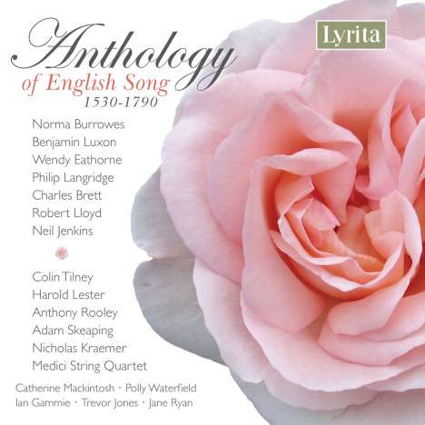 Anthology of English Song 1530-1790, 2 CDs
