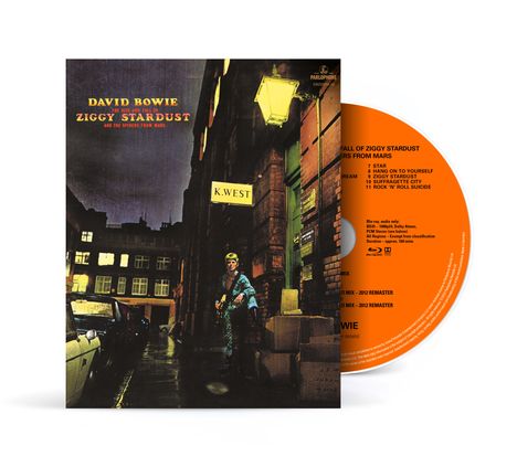 David Bowie (1947-2016): Filmmusik: The Rise And Fall Of Ziggy Stardust And The Spiders From Mars (Dolby Atmos), Blu-ray Audio