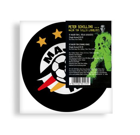 Peter Schilling: Major Tom (Völlig losgelöst) (remastered) (Limited Edition) (Picture Disc), Single 7"
