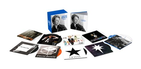David Bowie (1947-2016): I Can't Give Everything Away (2002 - 2016), 13 CDs