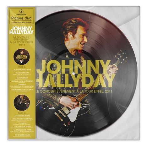 Johnny Hallyday: Le Concert Événement À La Tour Eiffel 2011, LP