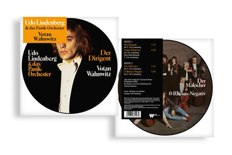 Udo Lindenberg: Votan Wahnwitz (50th Anniversary) (2025 Remaster) (7" Picture Disc), Single 7"