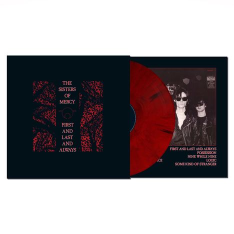 The Sisters Of Mercy: First and Last and Always (40th Anniversary) (Black & Red Marbled Vinyl), LP