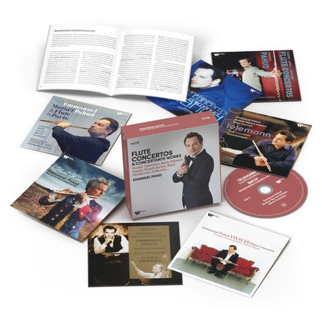 Emmanuel Pahud - Flute Concertos & Concertante Works, 14 CDs