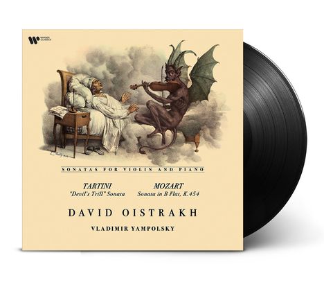 Giuseppe Tartini (1692-1770): Sonate für Violine & Bc Nr.6 "Teufelstriller" (arr. Kreisler) (180g), LP