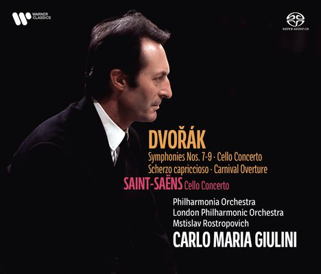 Antonin Dvorak (1841-1904): Symphonien Nr.7-9, 4 Super Audio CDs