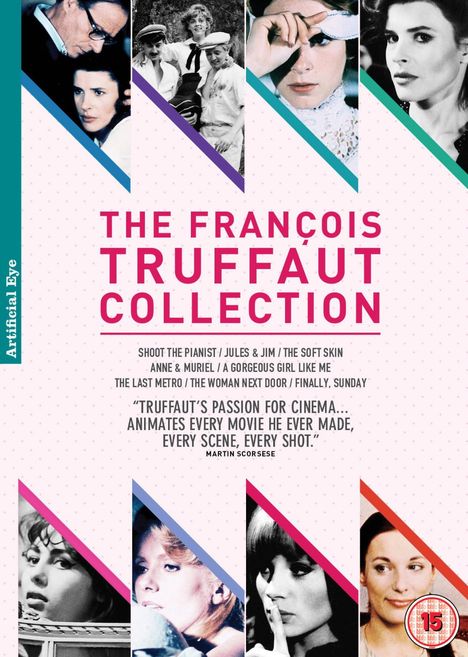 Francois Truffaut Collection (UK-Import), 8 DVDs