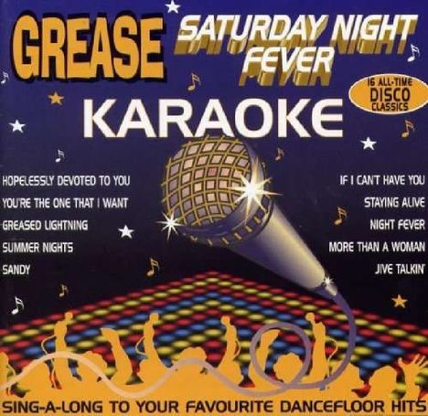 Karaoke &amp; Playback: Grease/Saturday Night.., CD