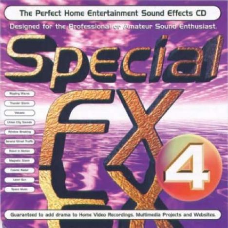 Special FX 4, CD