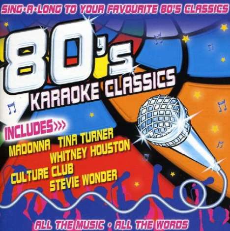 Karaoke &amp; Playback: 80's Karaoke Classics, CD