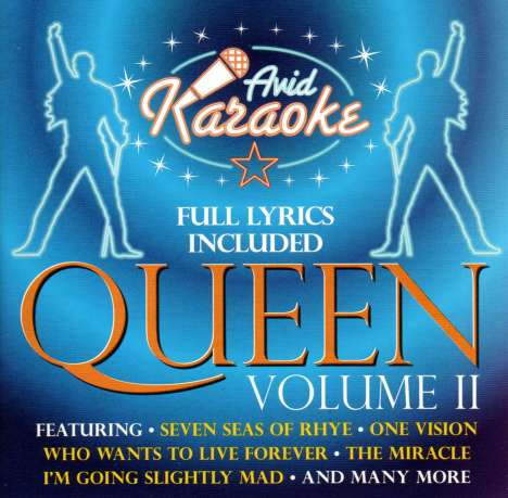 Karaoke &amp; Playback: Karaoke Queen Vol. 2, CD