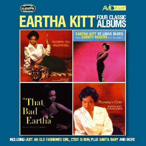 Eartha Kitt: Four Classic Albums, 2 CDs