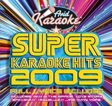 Super Karaoke Hits 2009, CD