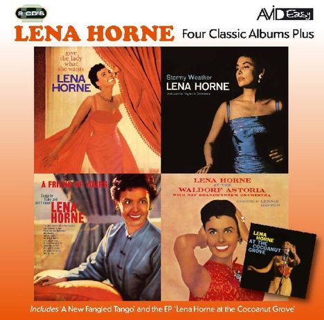 Lena Horne (1917-2010): Four Classic Albums Plus, 2 CDs