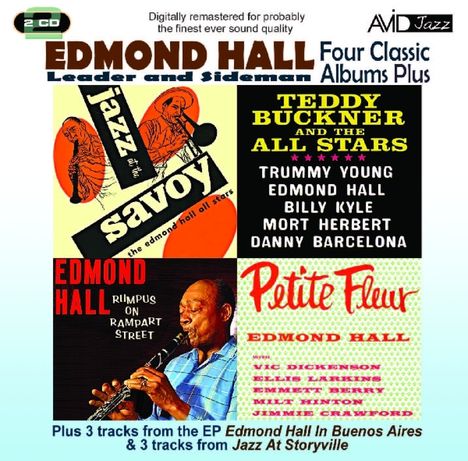 Edmond Hall (1901-1967): Four Classic Albums Plus, 2 CDs