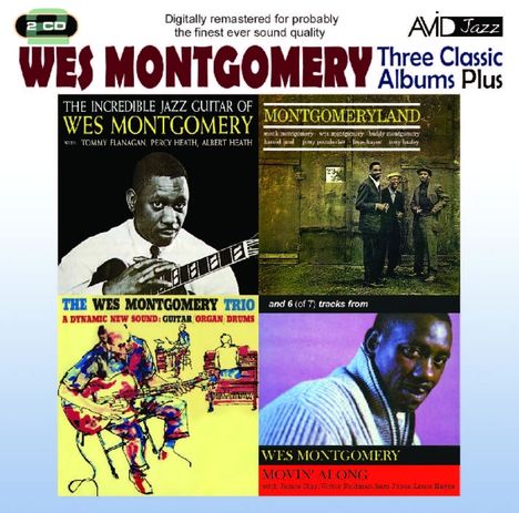 Wes Montgomery (1925-1968): Three Classic Albums Plus, 2 CDs