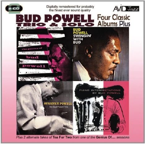 Bud Powell (1924-1966): Four Classic Albums Plus, 2 CDs