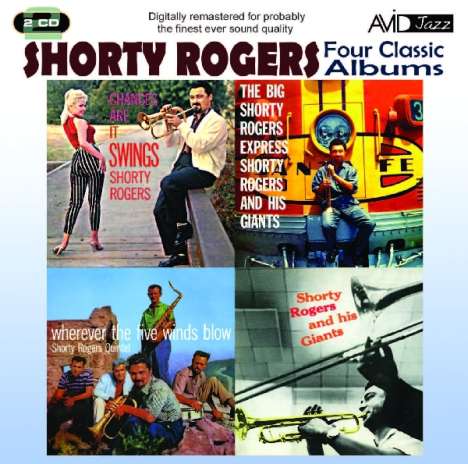 Shorty Rogers (1924-1994): Four Classic Albums, 2 CDs