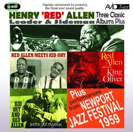Henry 'Red' Allen (1908-1967): Three Classic Albums Plus, 2 CDs