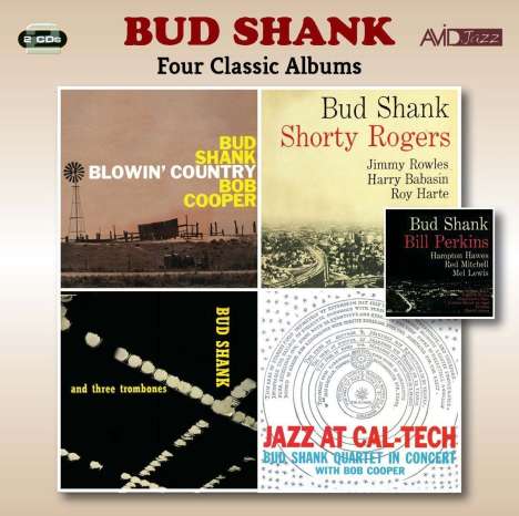 Bud Shank (1926-2009): Four Classic Albums, 2 CDs
