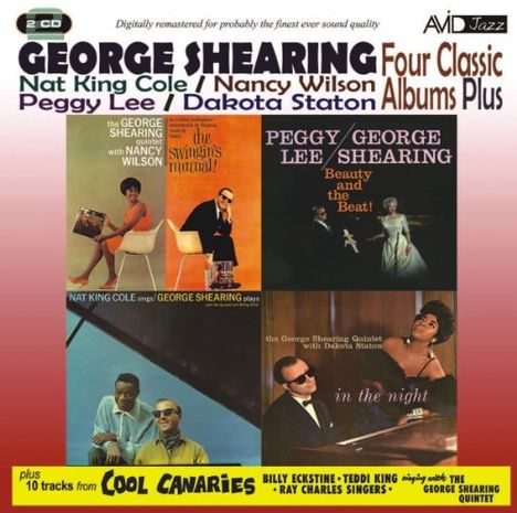 George Shearing (1919-2011): Four Classic Albums Plus, 2 CDs