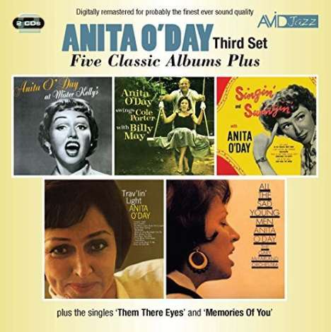 Anita O'Day (1919-2006): Five Classic Albums Plus (Third Set), 2 CDs