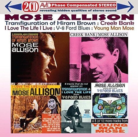 Mose Allison (1927-2016): Four Classic Albums, 2 CDs