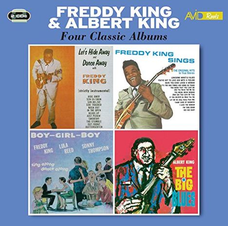 Freddie King & Albert King: Four Classic Albums, 2 CDs